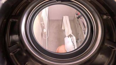 Natalie - Big Ass Stepsis Fucked Hard While Stuck In Washing Machine 11 Min - Seba Wayne And Natalie Wayne - hotmovs.com