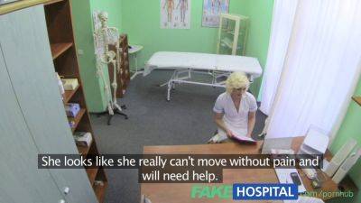 Tracy Lindsay gets a hardcore reality fuck from her patient in the fakehospital - sexu.com - Czech Republic