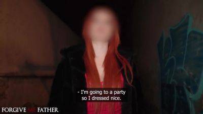 Redhead Party Girl Loves Cock And Wants Rough Fuck Hot Blowjob And Hardcore Sex - upornia.com