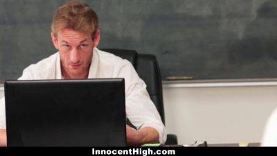 Ryan Maclane - Ryan Mclane and Jojo Kiss teach a hot, innocent teen a lesson in hardcore punishment - sexu.com
